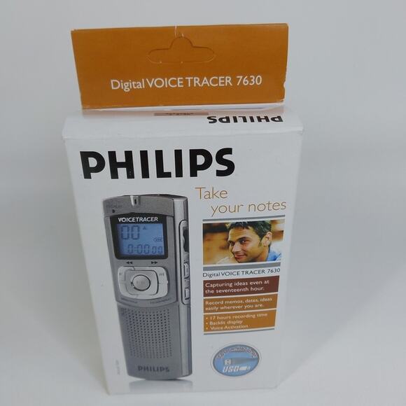 Philips Digital Voice Tracer 7630 Recorder - Picture 1 of 2